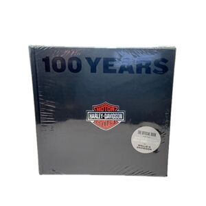 NWT Genuine Harley 100th Year Anniversary Collectible Willie G Davidson Book